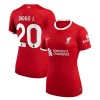 Maillot de Supporter Liverpool 2023-24 Diogo J 20 Domicile Pour Femme